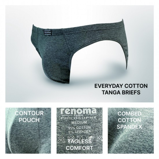 Renoma 365 Tanga Briefs (4 in 1)