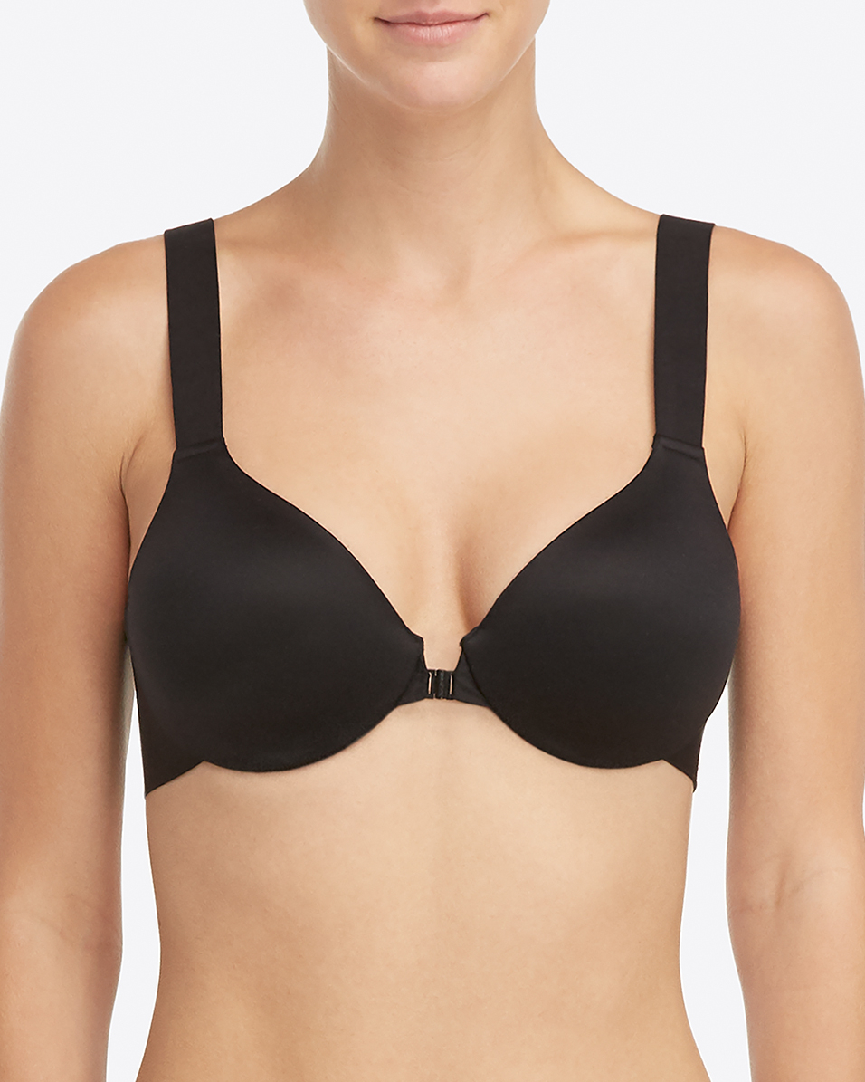 SPANX Pillow Cup Full Coverage Bra Black 32C at  Women's