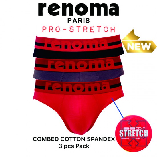 Renoma Pro Stretch Mini Briefs (3 in 1)