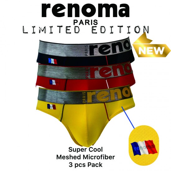 Renoma Limited Edition, Sport Mini Briefs (3 in 1)